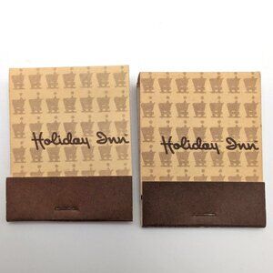 Two Vintage Holiday Inn Matchbook Vintage Matchbook Hotel Matchbook